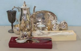 Assorted Group of Silverplate Serving Pieces