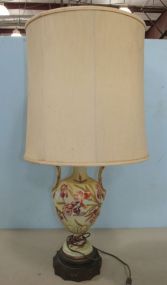Vintage Hand Painted Table Lamp