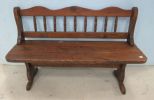 Reproduction Primitive Style Waiting Bench
