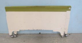 1960-70s Painted Twin Bed