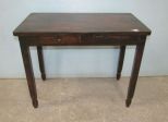 Hand Made Primitive Style Childs Writing Table
