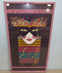 1986 New Orleans Marti Gras Poster