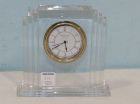 Waterford Crystal Glass Clock
