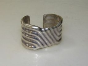 Mexico Sterling Cuff Bracelet