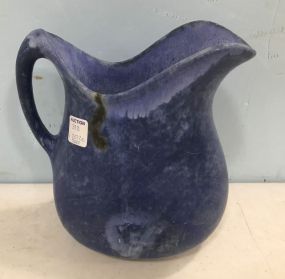 McCarty Pottery Cobalt Blue Pitcher