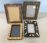 Four Decorative Picture Frames
