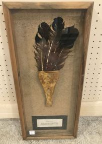 Replica Native American Framed Dance Fan