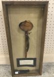 Replica Native American Framed Grandfather Rattle