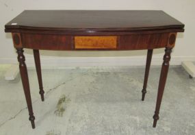 Antique English Mahogany Game Table