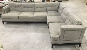 Michael Weiss Upholstered Two Sectional Sofa