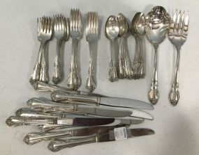 W.M Rogers Sivler Overlaid Flatware