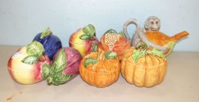 FF and Vietri Ceramic Fruit Containers