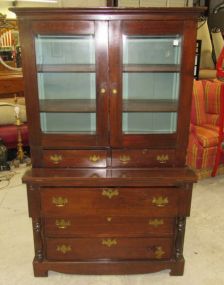 Vintage Secretary Desk and Bookcase