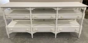 Stanely White Painted Wall Console