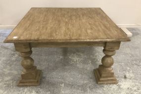 Decor Distressed Painted Coffee Table