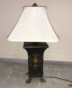 Resin Black Decorative Table Lamp