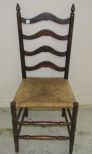 Antique Ladder Back Side Chair