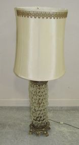 Vintage Brass Decor Lamp