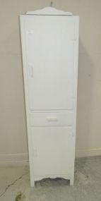 White Sewing Storage Cabinet