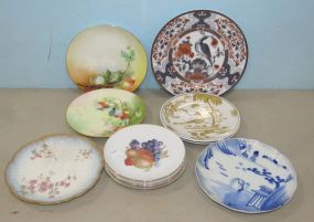 Assorted Collectible Hand Painted Plates