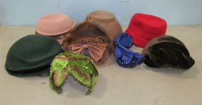 Group of Vintage Lady Hats