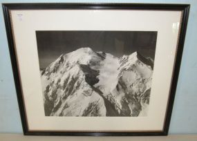 Framed Mt. Everest Photograph
