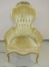 Vintage Victorian Style Parlor Chair
