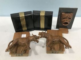 Five Decorative Bookends