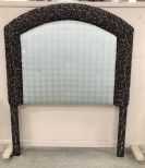 Decorative Fabric Headboard with Matching Bedding