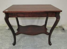 Mahogany Library Table