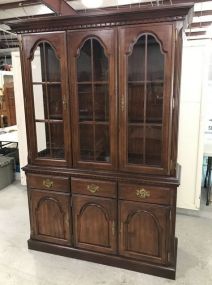 Broyhill Two Piece China Cabinet