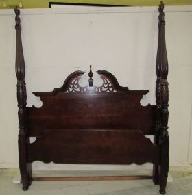 Modern Cherry Queen Size Bed