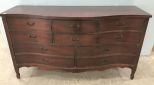 Vintage Mahogany Triple Dresser