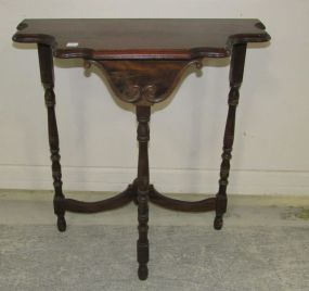 Vintage Mahogany Wall Console