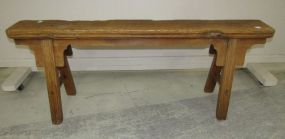 Antique Chinese Primitive Long Bench