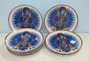 Sadta Clara Porcelain Collector Plates