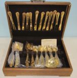 WM. Rogers & Son Brass Plated Flatware