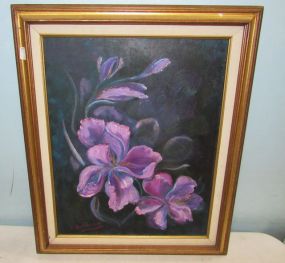 D Nell Kamper Painting of Flowers