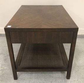 Contemporary Two Tier Side Table