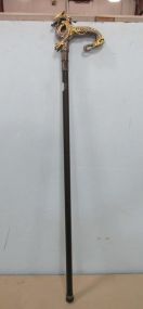 Reproduction Metal Dragon Cane Sword