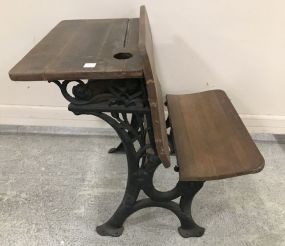 Antique Child's School Desk