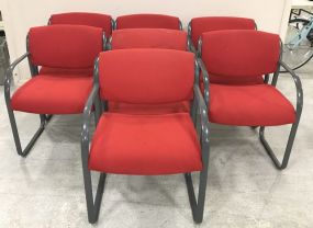 Seven Office Arm Chairs