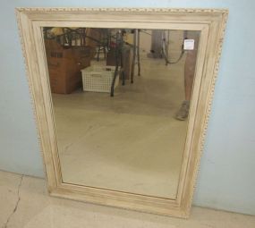 Modern Distressed Painted Wall Mirror