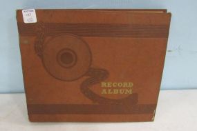 Binder of Records Albums