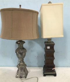 Two Decorative Table Lamps