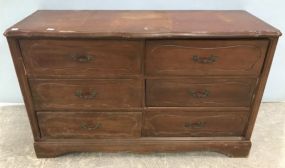 Vintage French Provincial  Style Double Dresser