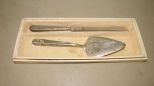 Lenox Silver Plate Pie Carving Set