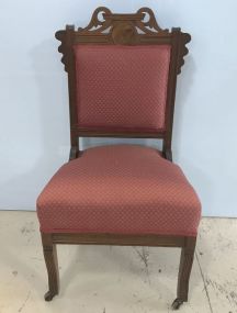 Antique Victorian Eastlake Style Parlor Chair