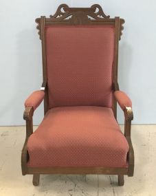 Antique Victorian Eastlake Style Parlor Chair