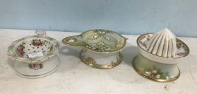 Porcelain Nippon Strainers